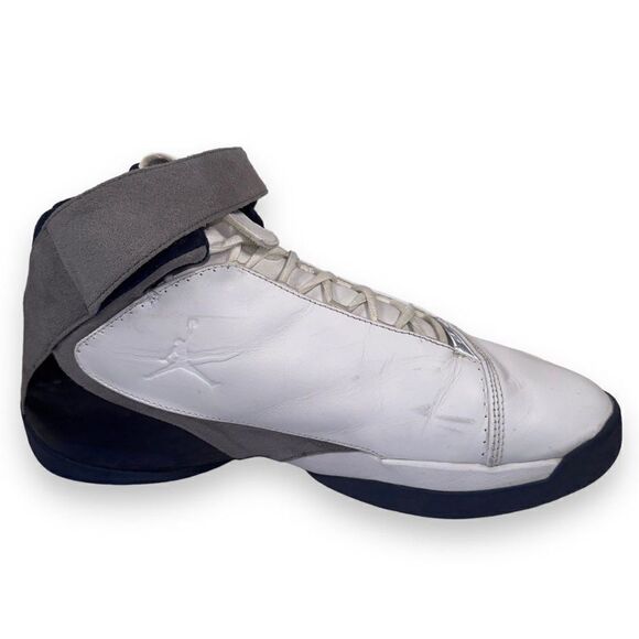 Jordan Team Strong 2005 'White Light Graphite Navy' 311868-102 Men's 13 - Picture 7 of 12